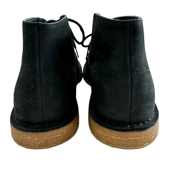 Ugg Groveland Black Leather Lace-Up Chukka Boots Men's Size 11.5 - Picture 9 of 16